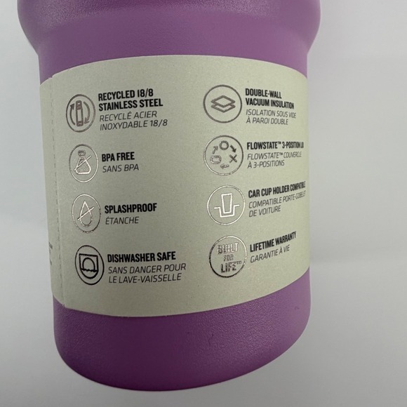 Stanley Quencher H2.0 FlowState Tumbler 30oz Purple Stainless Insulated  limited - Picture 4 of 7